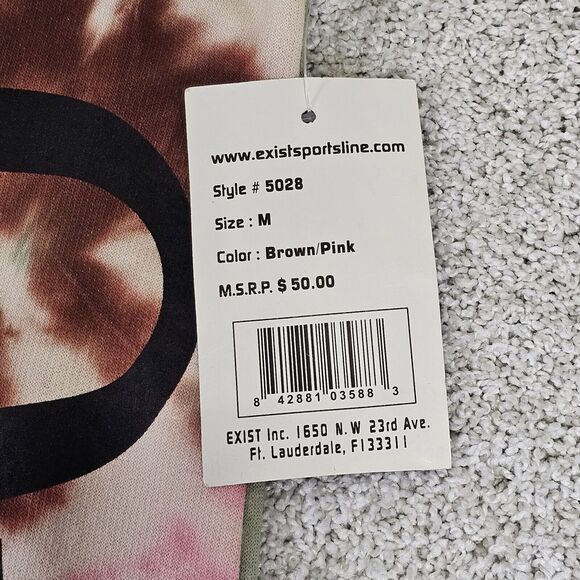 NEW Outer Banks Tie Dye Sweatpants Women Size M Brown Pink Green - Picture 3 of 9